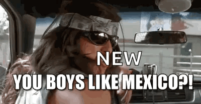 Long Haired Man Asking You Boys Like Mexico GIF