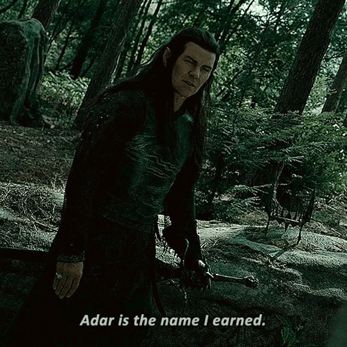 Long Haired Man Sword Adar Is Name Learned