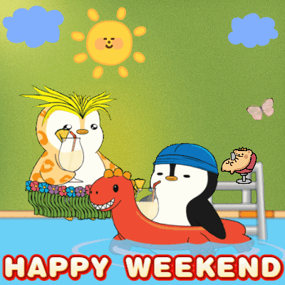 Long Happy Weekend Vibes GIF