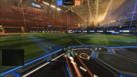 Long Jumping In Rocket League GIF