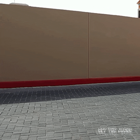 Long Lowrider Truck GIF