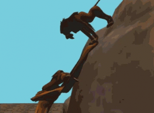 Long Neck Lion King Meme GIF