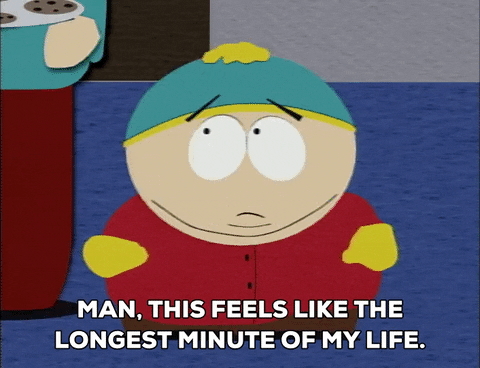 Longest Minute Of My Life GIF