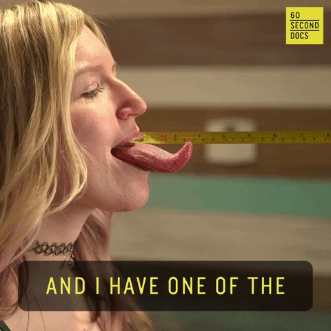 Longest Tongue In The World GIF
