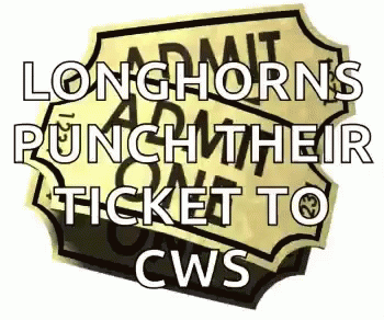 Longhorns Punch Their Ticket to Cws Logo