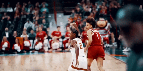 Longhorns Texas Basketball Hookem Horns GIF