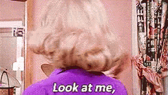 Sandra Dee Look At Me And My Hair GIF