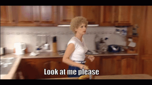 Kath Kim Look At Me Now Please GIF