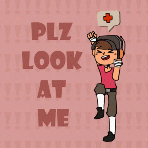 Look At Me Happy Dance Animation GIF
