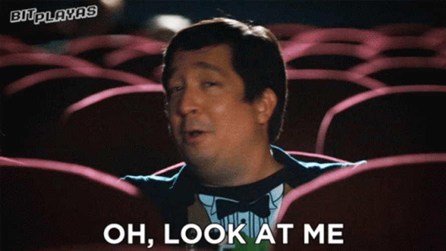 Look At Me Im Alone In The Cinema GIF
