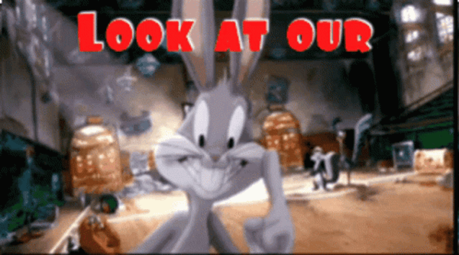 Look At Our Facilities Bugs Bunny No  GIF