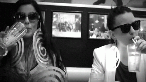 Look At Us Nelly Furtado And Friend GIF