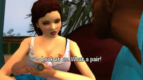 Look At Us What A Pair GIF
