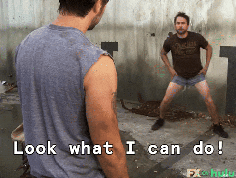 Look What I Can Do With Jorts GIF
