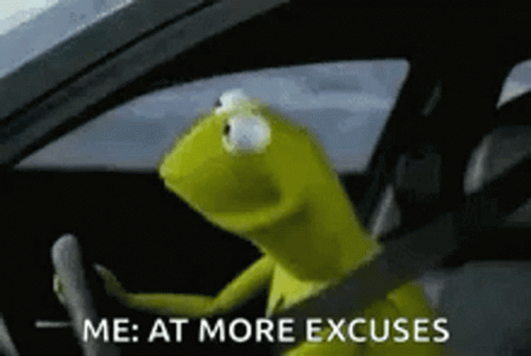 Looking At More Excuses GIF