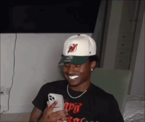 Looking At The Phone Duke Dennis Laughing GIF