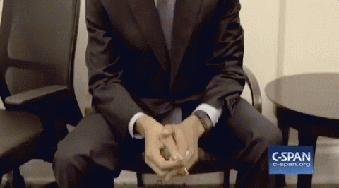 Looking At Watch President Barrack Obama GIF