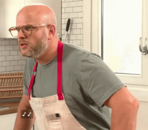 Looking At Watch Chef Kitchen GIF