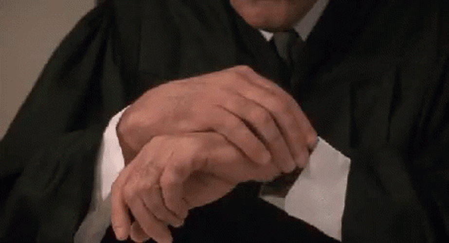 Looking At Watch Judge Trial GIF