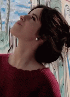 Camilla Cabello Looking Up GIF