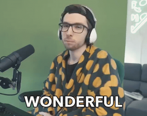 Looking Wonderful Guy Wearing Polka Dots GIF