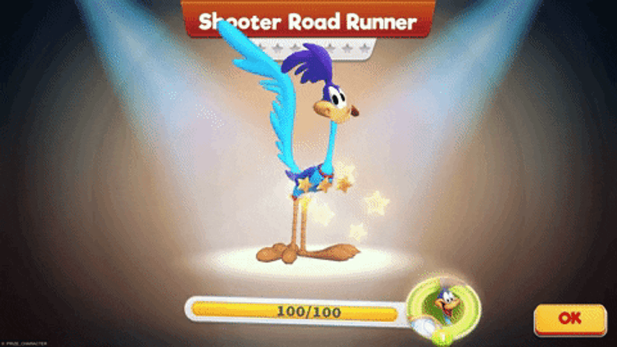 Looney Tunes Character Shooter Road Runner GIF