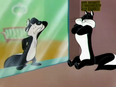 Looney Tunes Pepé Le Pew GIF