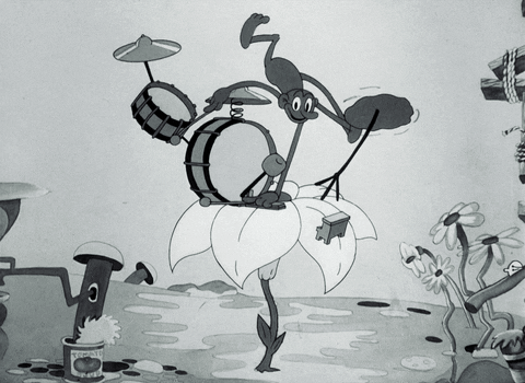 Looney Tunes Porky In Wackyland Rimshot GIF