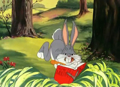 Looney Tunes Reading Book GIF