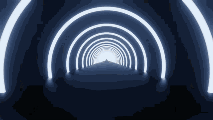 Loop Tunnel Blender Animation GIF
