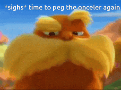 Lorax Peg The Onceler GIF