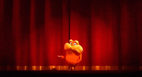 Lorax Presenting The Show GIF