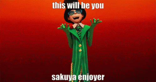 Lorax Surrounded By Tall Men GIF