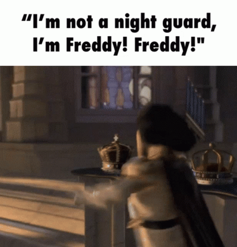 Lord Farquaad I'm Not Night Guard GIF
