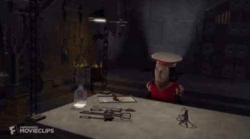 Lord Farquaad I'm The Gingerbread Man GIF