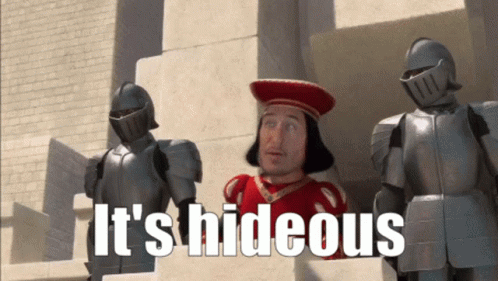 Lord Farquaad It's Hideous GIF