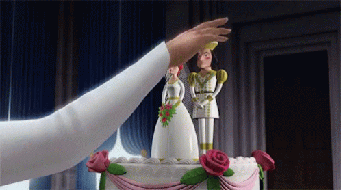 Lord Farquaad Wedding Cake Stay Low GIF