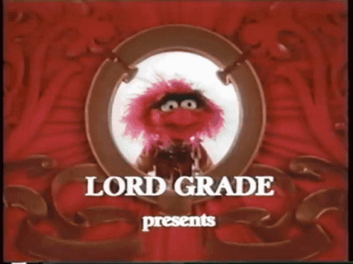 Lord Grade Muppets Animal GIF