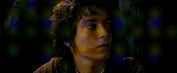 Lord Of The Rings Frodo Thinking GIF
