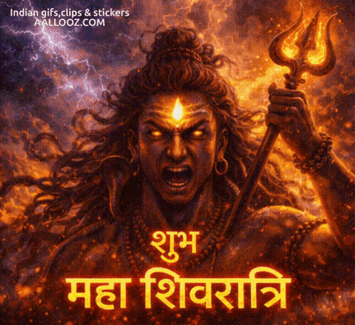 Lord Shiva with Indian Gifs Clips & Stickers