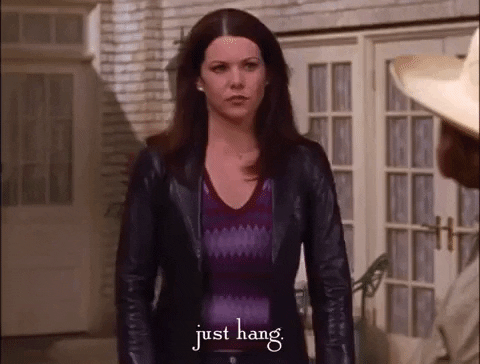 Lorelai Gilmore Just Hanging Around GIF