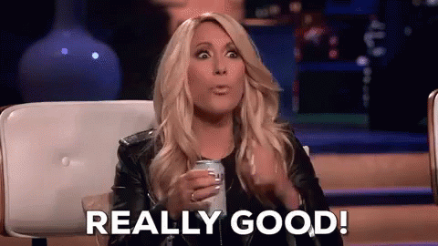 Lori Greiner Says Really Good In Shark Tank GIF