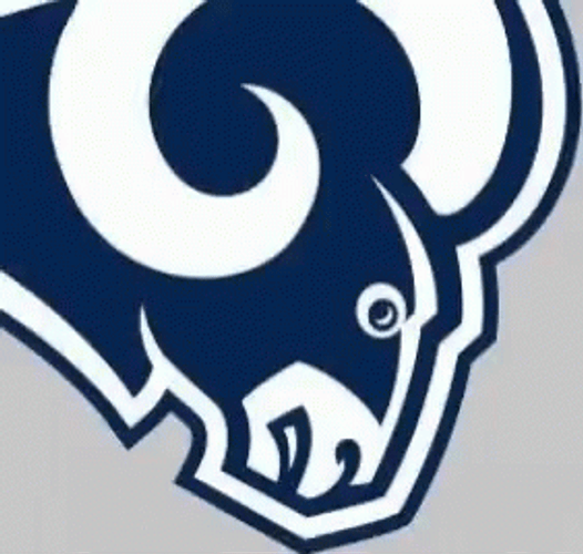 Los Angeles Rams Bull Head Sticker GIF