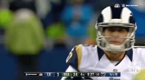 Los Angeles Rams Football Pointing GIF