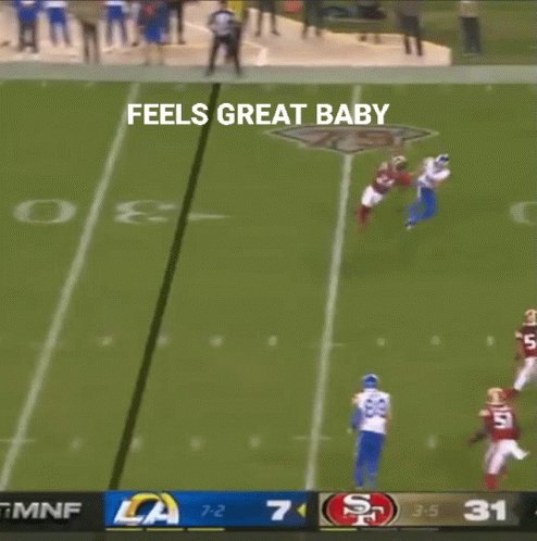 Los Angeles Vs. San Francisco Thursday Night Football GIF