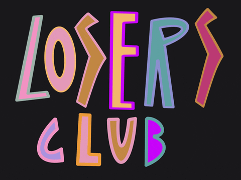 Losers Club Font Clubbing GIF