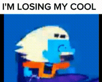 Losing My Cool Cartoon