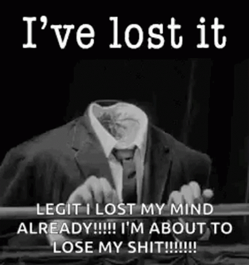 Losing My Mind GIF