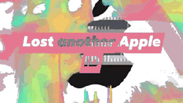 Lost Apple Id GIF