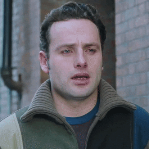 Lost Guy Zipping Turtle Neck GIF